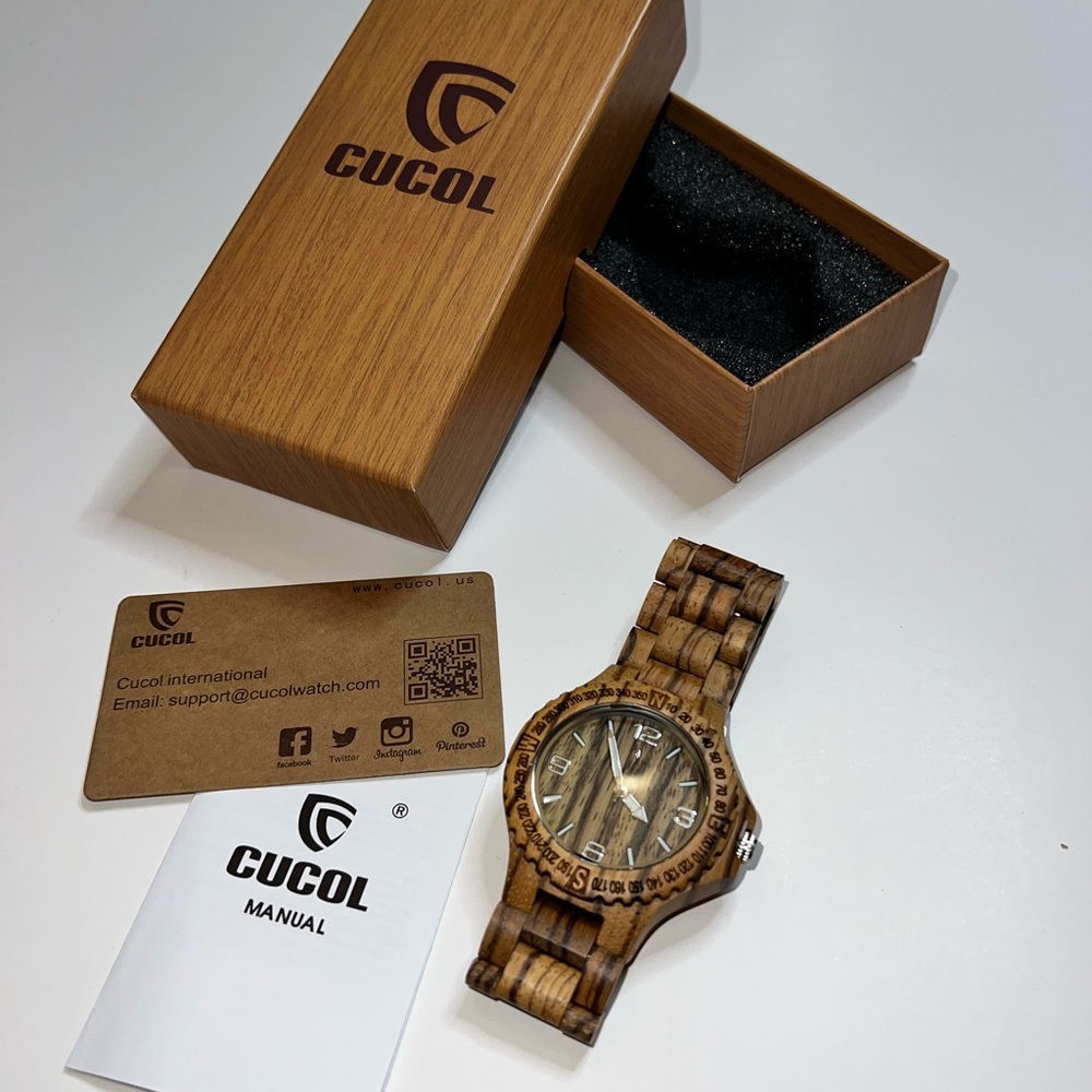Cucol Wooden Watch